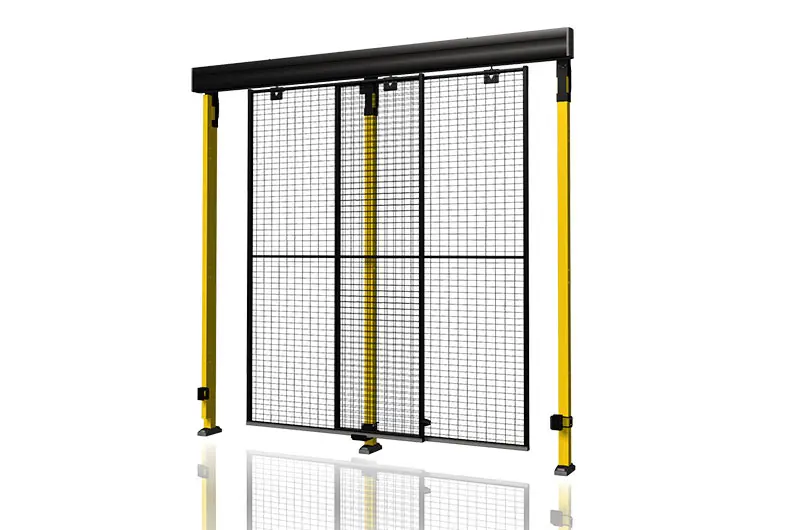 Cancello scorrevole semplice e doppio)