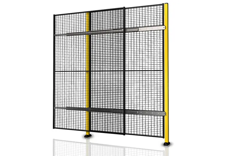 Cancello scorrevole semplice senza guida