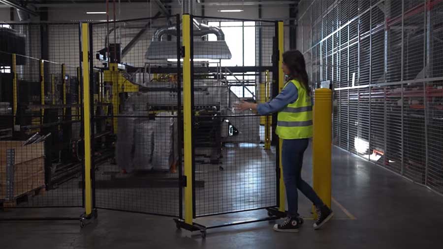 Base semovente per pannelli