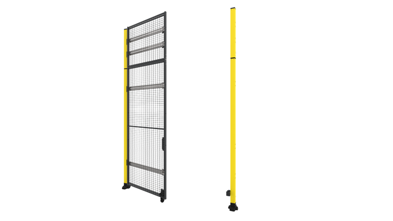 Porta combinata a battente e a scorrimento