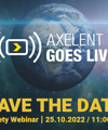 SAVE THE DATE - Axelent Safety Webinar 25th of October at CET 11:00 am