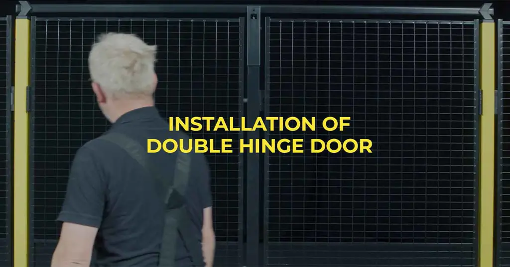 Installazione di Porta doppia a battente con Axelent