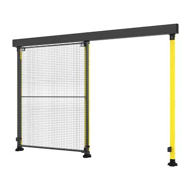 Porta scorrevole doppia