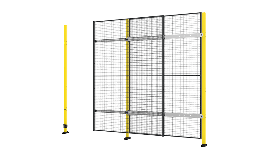 Porta scorrevole singola senza guida