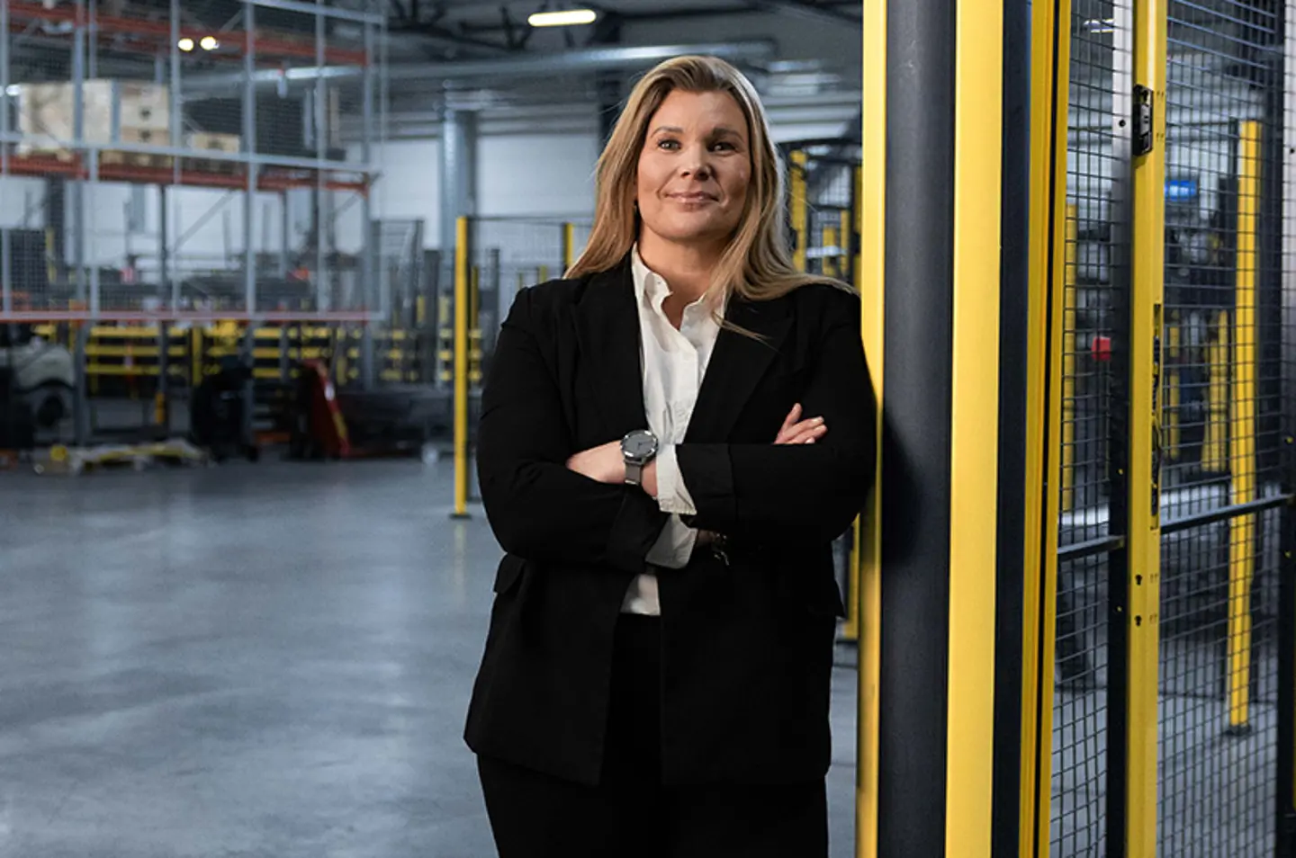 Portrait of Axelent CEO Karin Sandén Ahlqvist