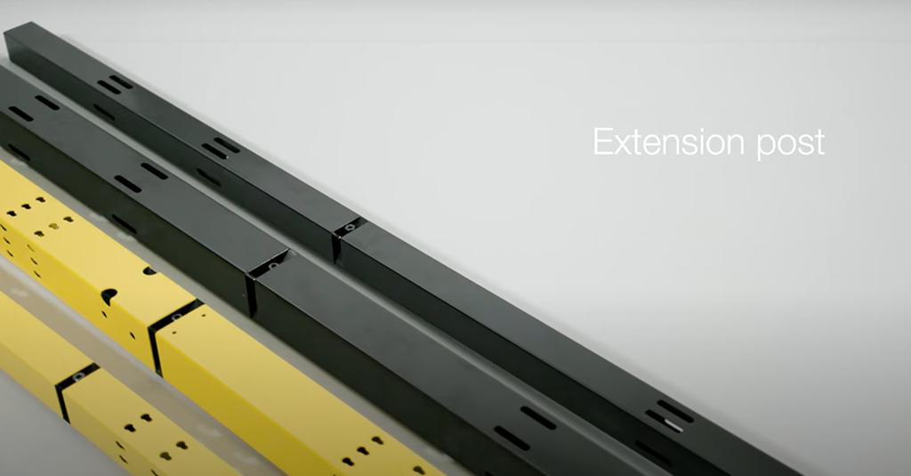 Installazione di Estensione per montante con Axelent